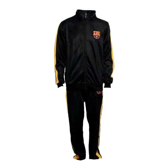 Agasalho Barcelona Masculino Preto e Dourado