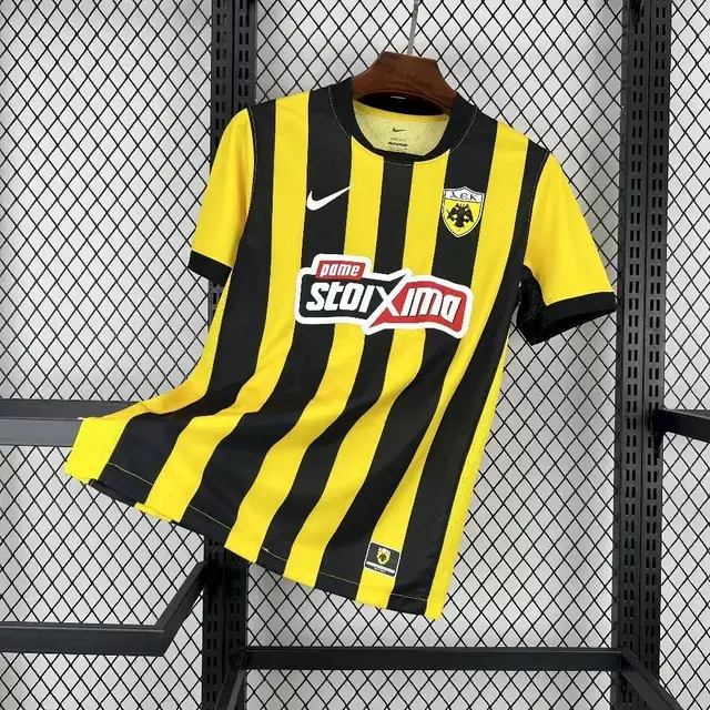 Camisa AEK Athenas Home 25/26 Masculina