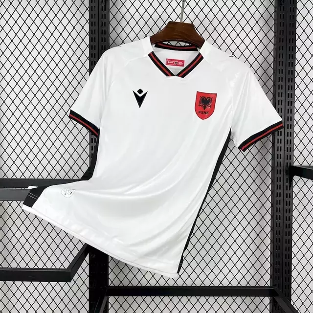 Camisa Albânia Away 2025 Masculina