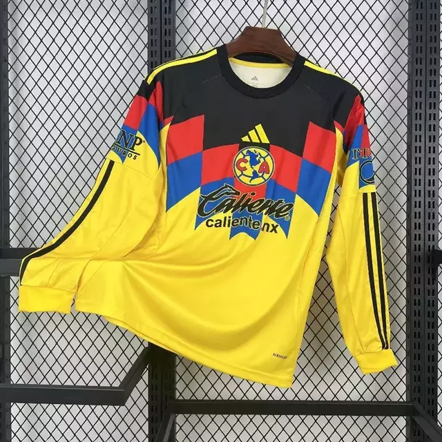Camisa America México Home 2025 Manga Longa