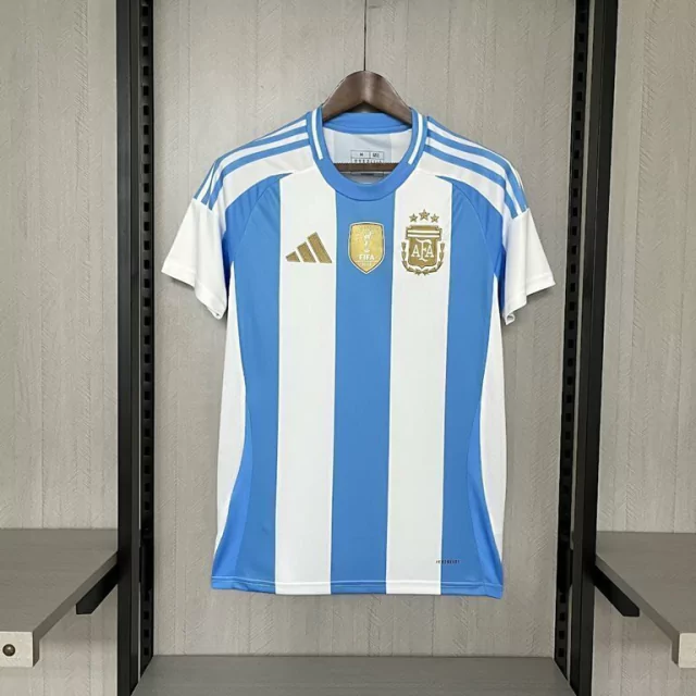 Camisa Argentina Home 2024 Masculina (+Patch Campeão )