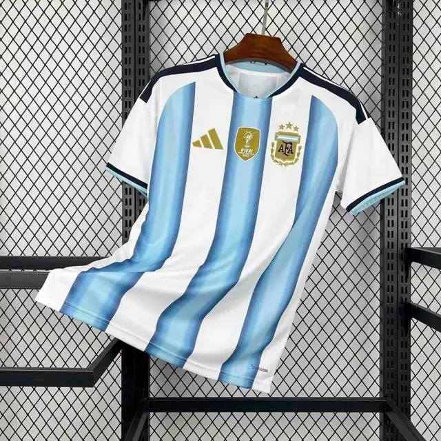 Camisa Argentina Home 2026 Masculina (+Patch Campeão )