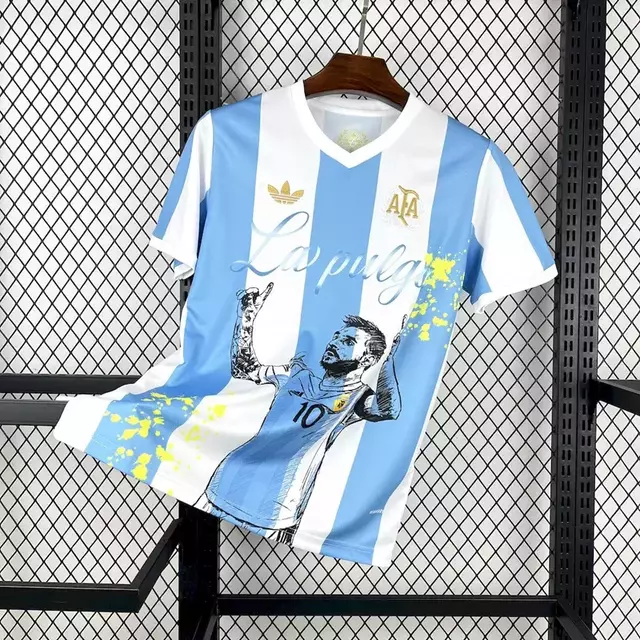 Camisa Argentina Special Messi 2025 Masculina