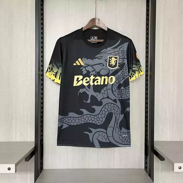 Camisa Aston Villa Special Black 24/26 Masculina