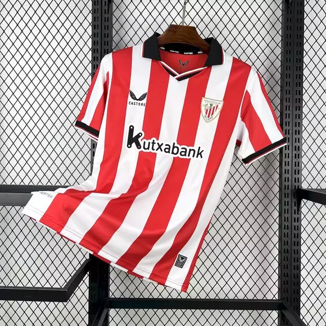 Camisa Athletic Bilbao Home 25/26 Masculina