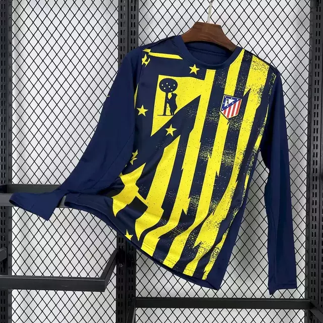 Camisa Atlético Madrid Treino Manga Longa 25-26