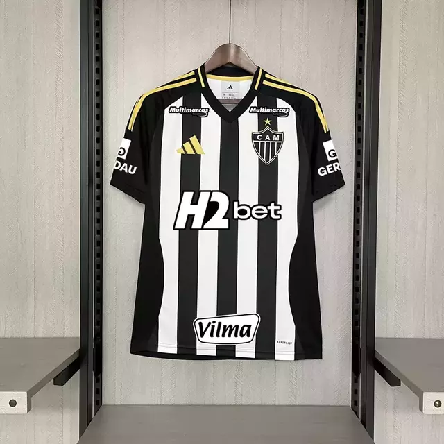 Camisa Atlético MG Home 2025 Masculina C/P