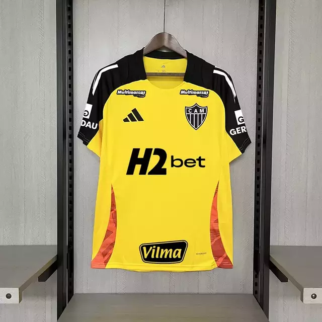 Camisa Atlético MG Treino 2025 Masculina C/P