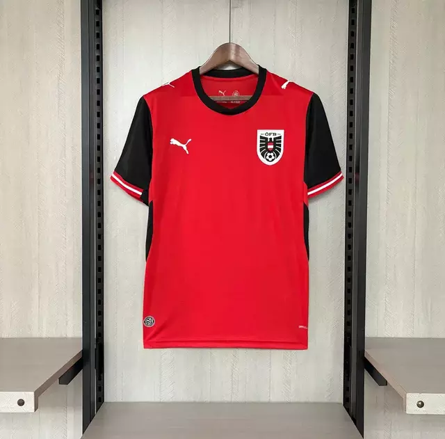 Camisa Austria Home 2026 Masculina