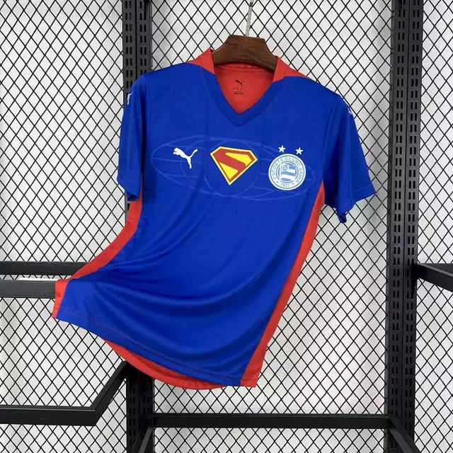 Camisa Bahia Especial Super Man 2025 Masculina