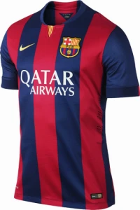 Camisa Barcelona Home Retro 2014/15 Masculina