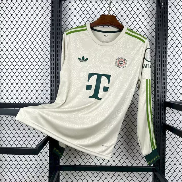 Camisa Bayern Monique Oktoberfest Manga Longa 25-26