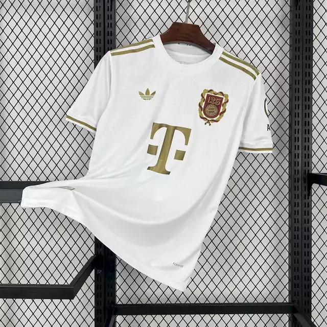 Camisa Bayern Munique Aniversário 125 Anos 2025 Masculina