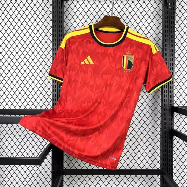 Camisa Bélgica Home 2026 Masculina
