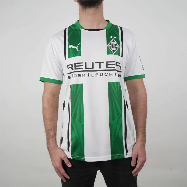 Camisa Borussia Mönchengladbach Home 24/25 Masculina