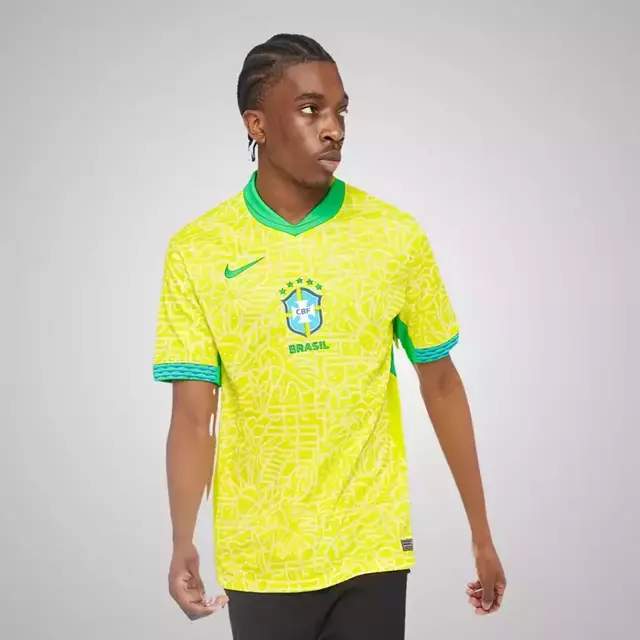 Camisa Brasil Home 2024 Masculina