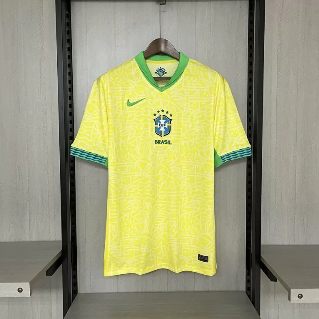 Camisa Brasil Home 2024 Masculina