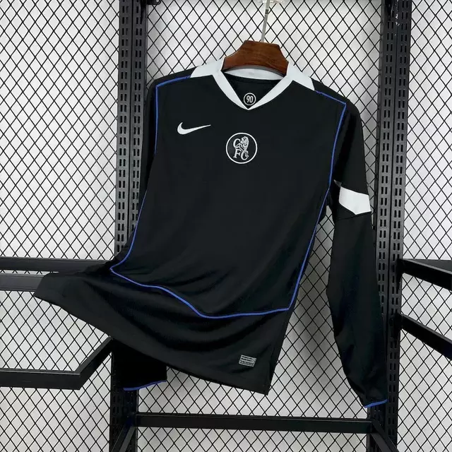 Camisa Chlsea Third Manga Longa 25-26
