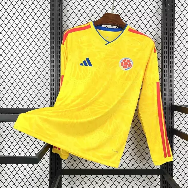 Camisa Colombia Home Goleiro Manga Longa 2026