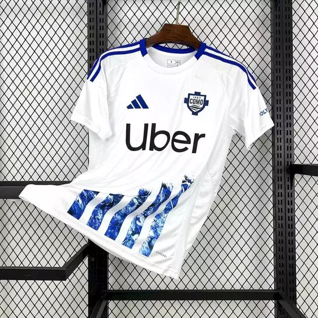 Camisa Como Away 24-25 Masculina