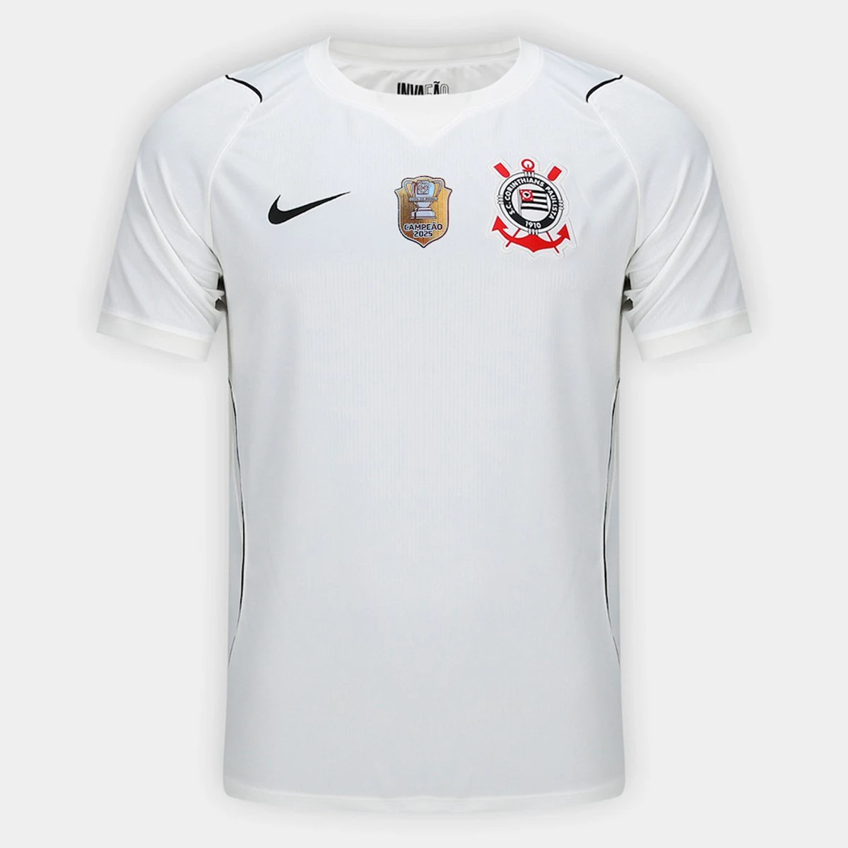 Camisa Corinthians Home 26/27 Masculina (+Patch Campeão )
