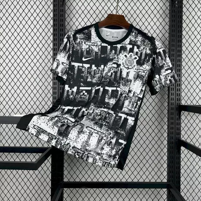 Camisa Corinthians Treino 2025 Masculina