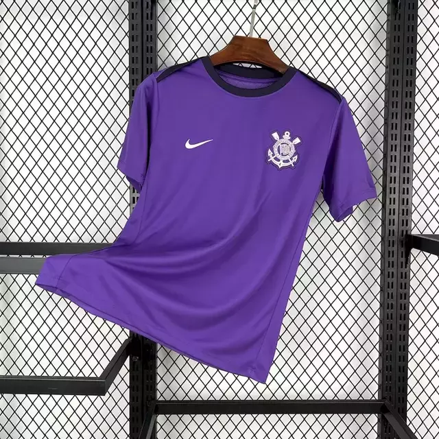 Camisa Corinthians Treino 2025 Masculina