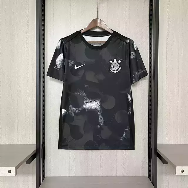 Camisa Corinthians Treino 2025 Masculina