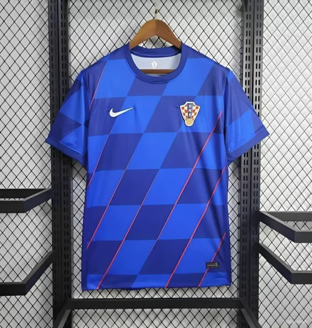 Camisa Croácia 2024 Away Masculina