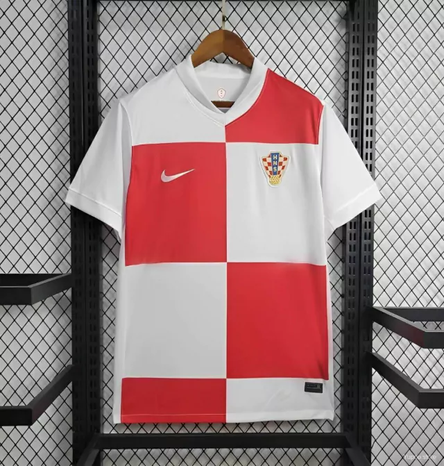 Camisa Croácia 2024 Home Masculina