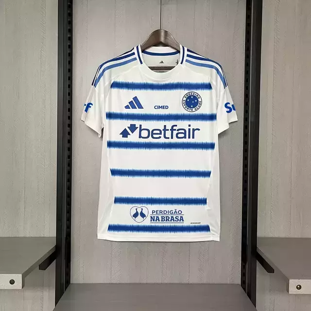 Camisa Cruzeiro Away 2025 Masculina C/P