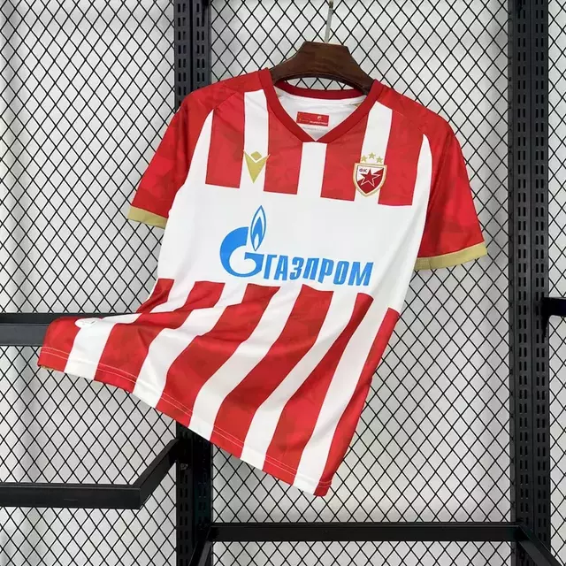 Camisa Estrela Vermelha Home 24/25 Masculina