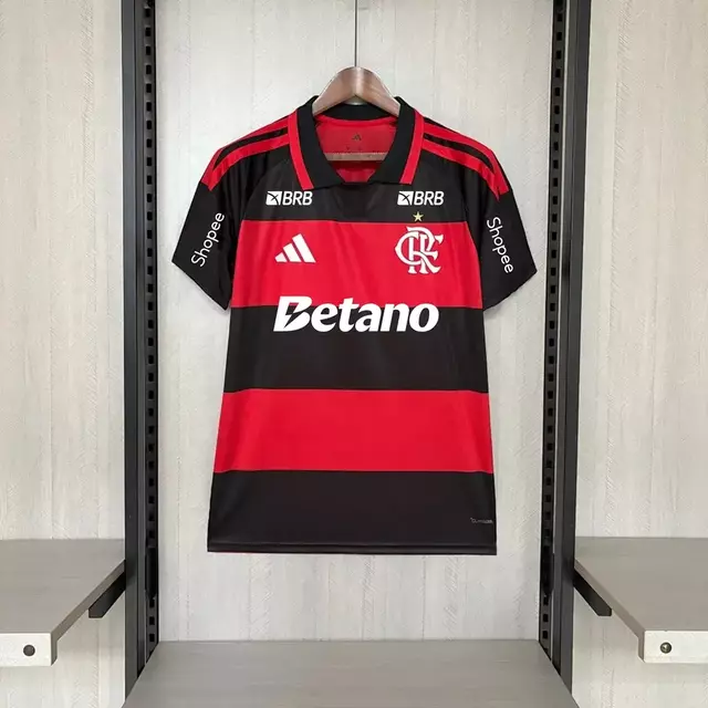 Camisa Flamengo Home 2026 Masculina C/P