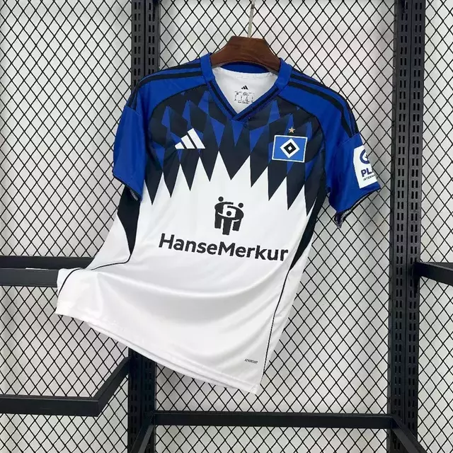 Camisa Hamburgo Home 25/26 Masculina