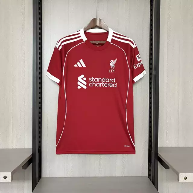 Camisa Liverpool Home 25/26 Masculina
