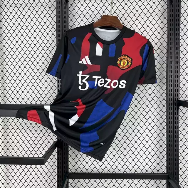 Camisa Manchester United Treino 24/25 Masculina