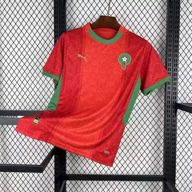 Camisa Marrocos Home 2025 Masculino