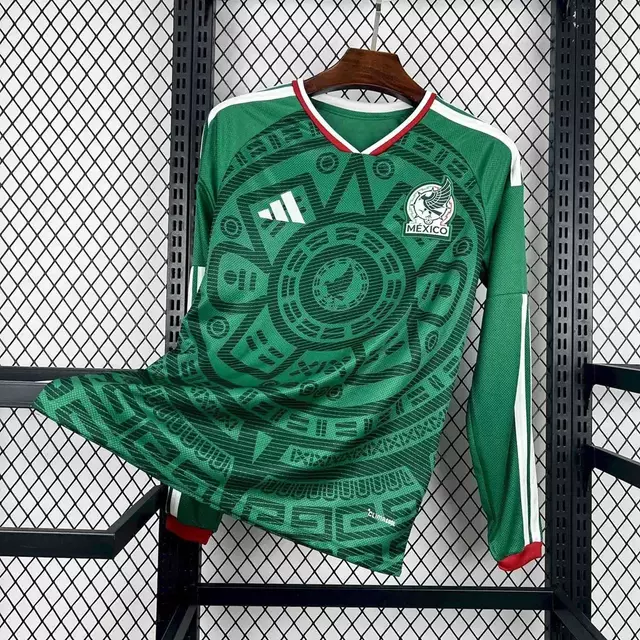 Camisa México Home Goleiro Manga Longa 2026