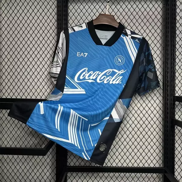 Camisa Napoli Treino 24/25 Masculina