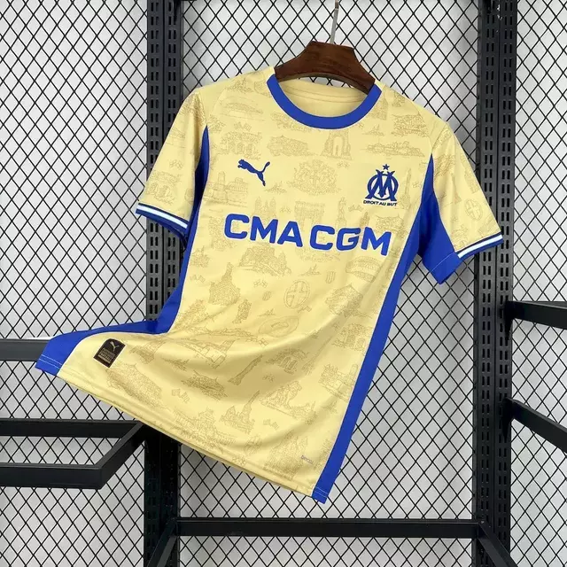Camisa Olympique Marseille Fourth 25/26 Masculina