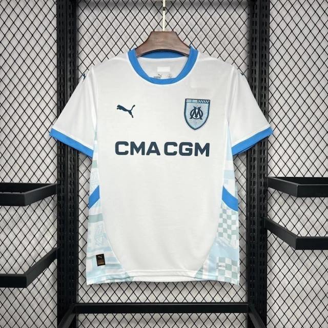 Camisa Olympique Marseille Home 24/25 Masculina
