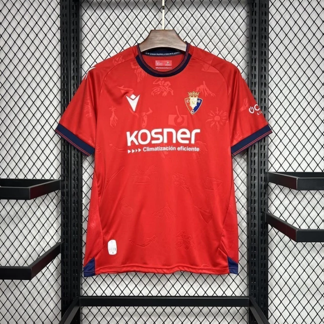 Camisa Osasuna Home 24/25 Masculina