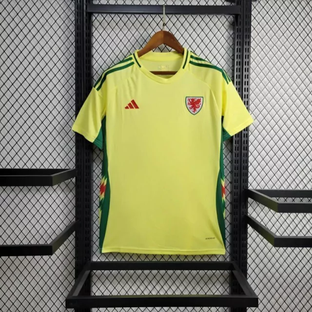 Camisa País de Gales Away 2024 Masculina