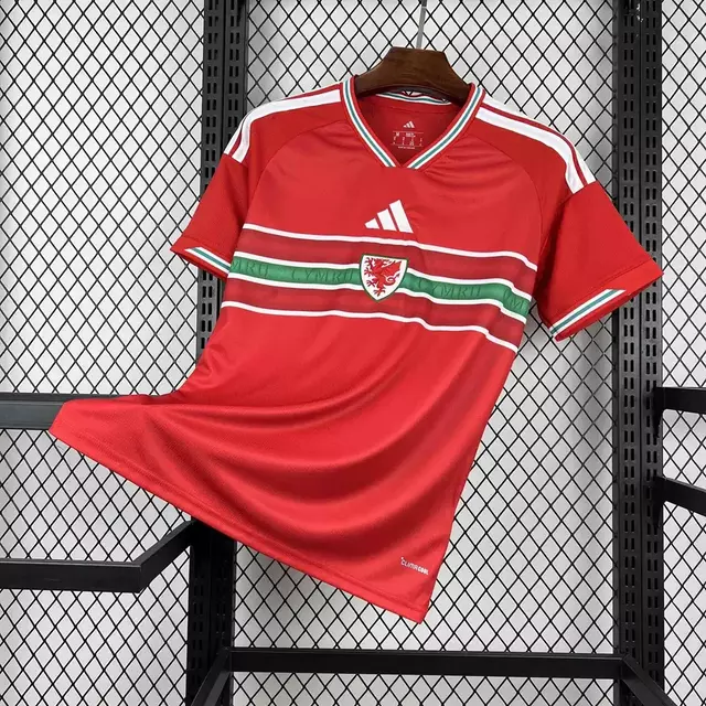 Camisa País de Gales Home 2026 Masculina