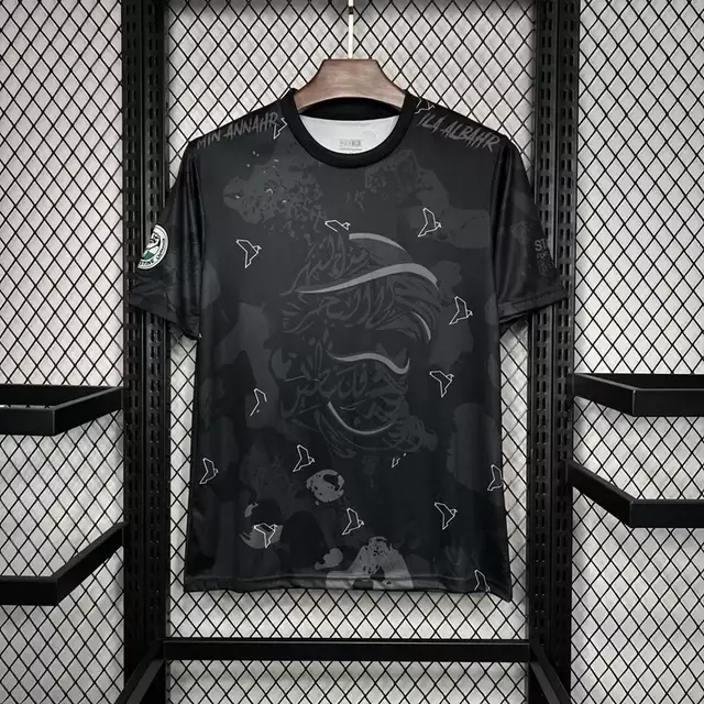 Camisa Palestino Black 24/25 Masculino