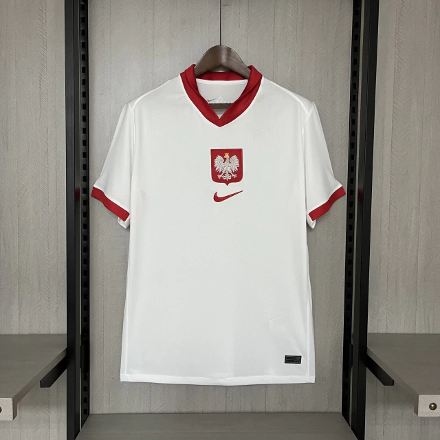 Camisa Polonia Home 2024 Masculino