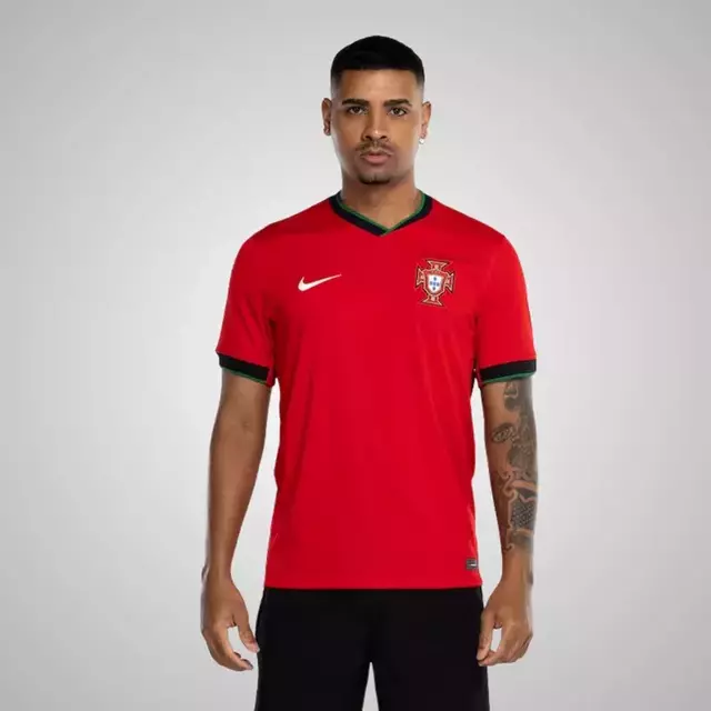 Camisa Portugal Home 2024 Masculina