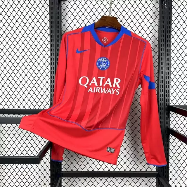 Camisa PSG Away Manga Longa 25-26