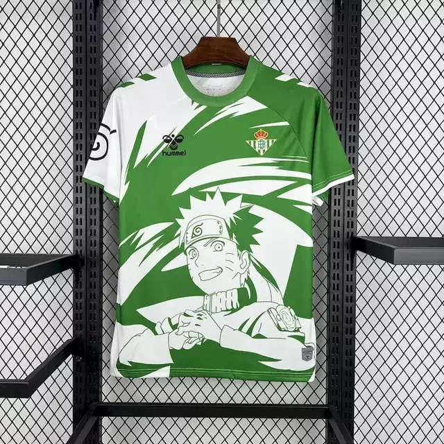 Camisa Real Bétis Special Naruto 25/26 Masculina