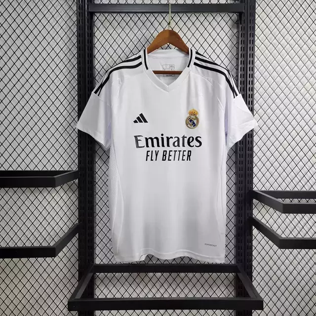 Camisa Real Madrid Home 24/25 Masculina